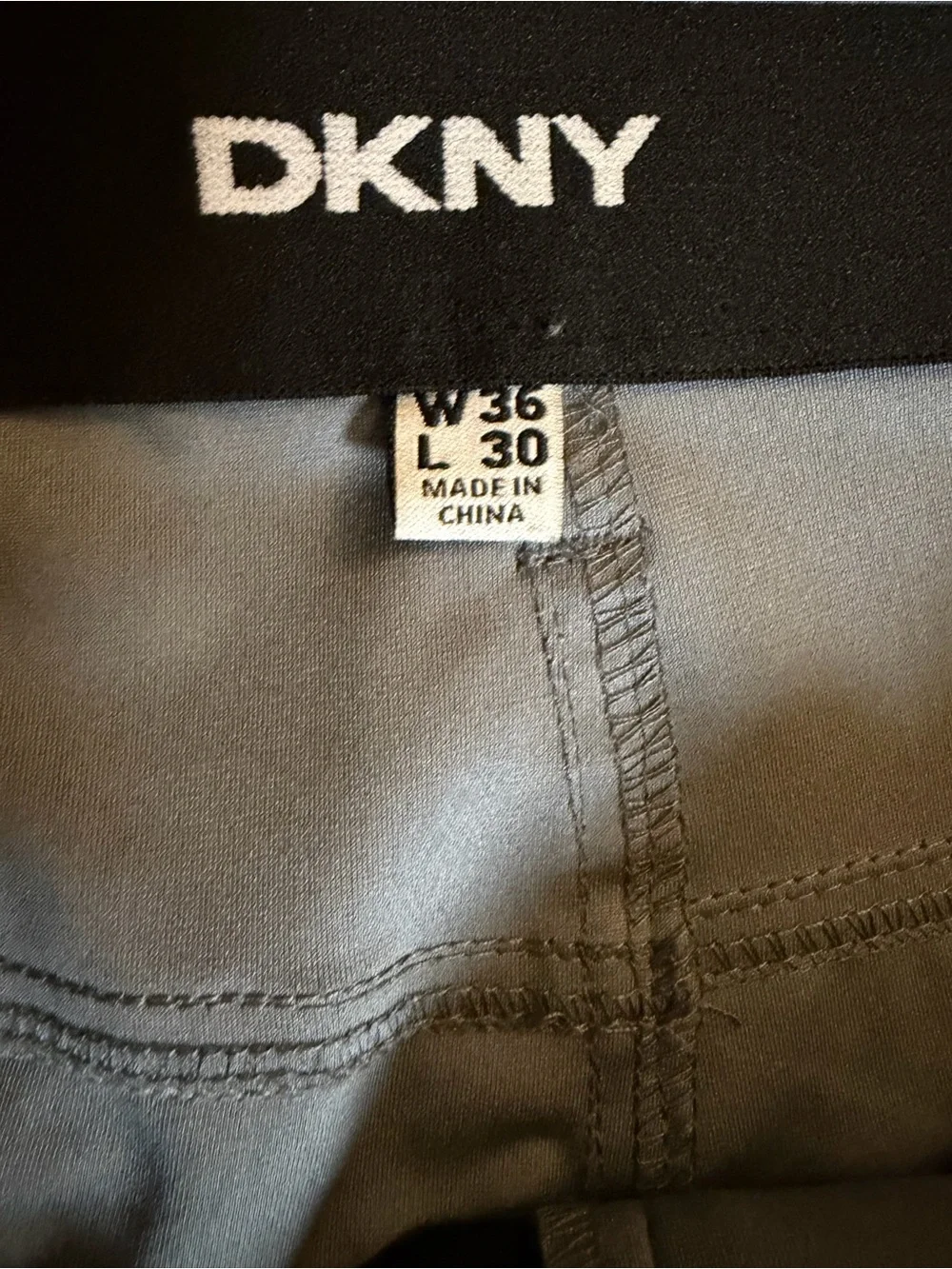 DKNY Men’s Light Gray Dress Pants